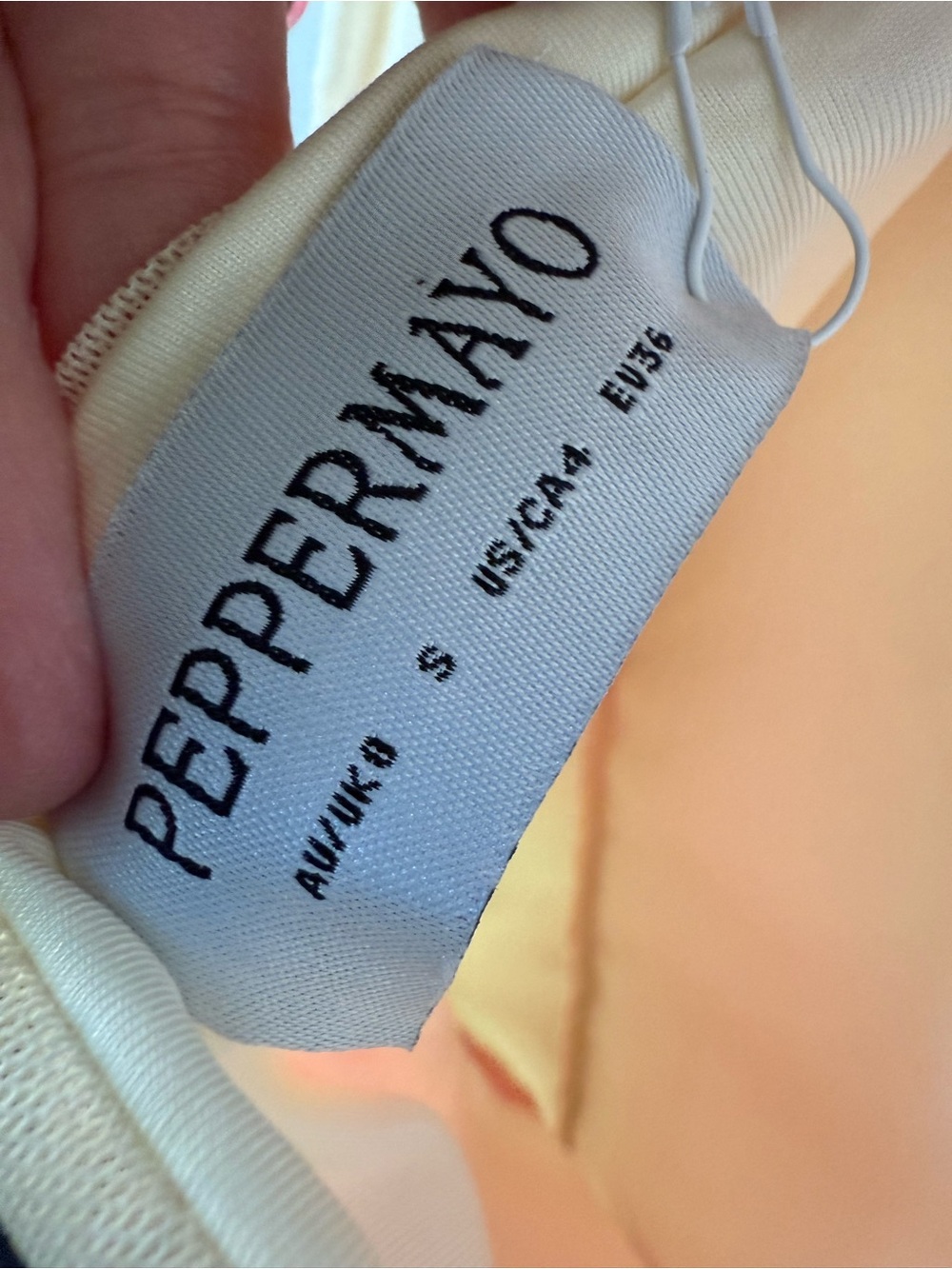 NWT PEPPEROMAYO Mariposa Midi Dress Floral Asymmetrical Ethereal Soft Girl 4 - Picture 5 of 8